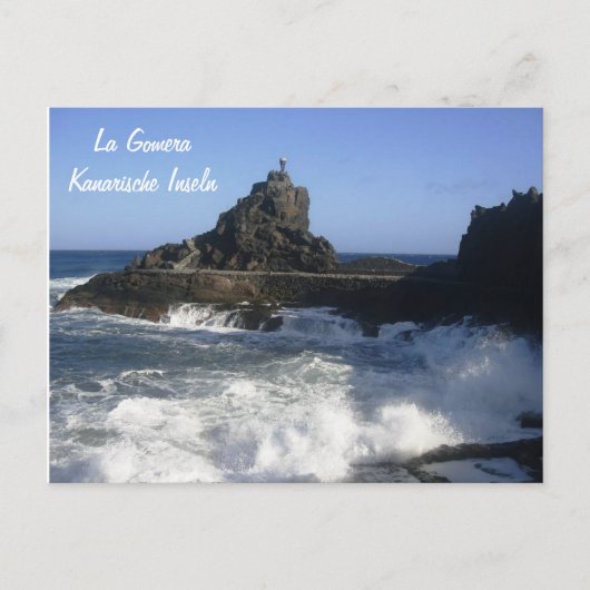 La Gomera Postkarte (Vorderseite)