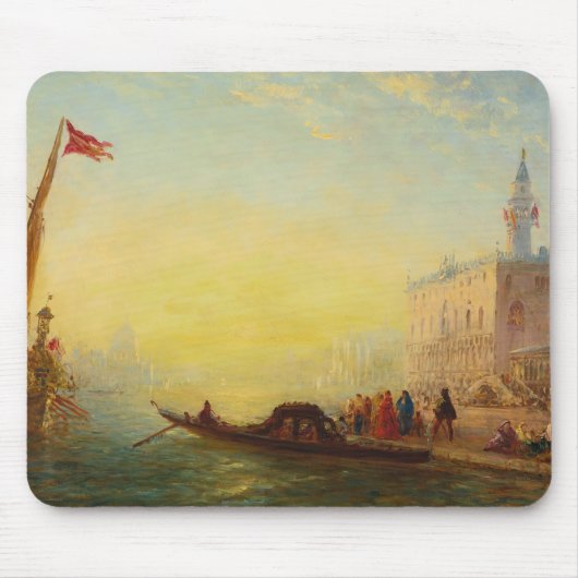 La Gondole, Quai des Esclavons, Félix Ziem Mousepad (Vorne)