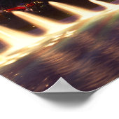 La Grande Arche, La Defense, Paris, Frankreich Poster (Ecke)