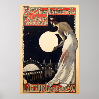 La Grande lunette de 1900 POSTERDRUCK Georges Poster