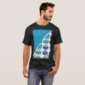 La Grande Motte Poster T-Shirt (Vorne ganz)