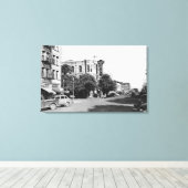 La Grande, Oregon Main Street View Foto Leinwanddruck (Insitu (Holzboden))