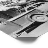 La Grande, Oregon Main Street View Foto Poster (Ecke)