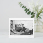 La Grande, Oregon Main Street View Foto Postkarte (Stehend Vorderseite)