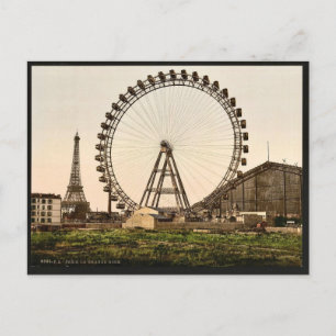 La grande rue (d.h., roue), Paris, Frankreich Klas Postkarte
