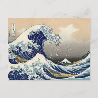 La Grande Vague de Kanagawa Postkarte