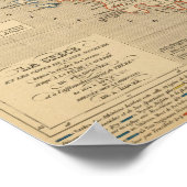 La Grece, les cotes de l'Asie Mineure Poster (Ecke)