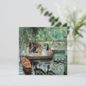 La Grenouillère Auguste Renoir (Stehend Vorderseite)