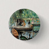 La Grenouillère Auguste Renoir Button (Vorderseite)