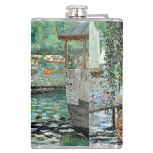 La Grenouillère Auguste Renoir Flachmann (Rückseite)