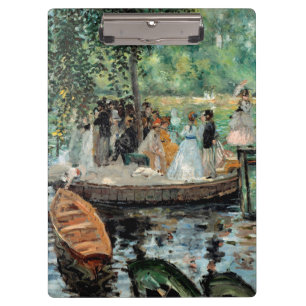La Grenouillère Auguste Renoir Klemmbrett