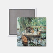 La Grenouillère Auguste Renoir Magnet (Vorderseite/Rückseite)