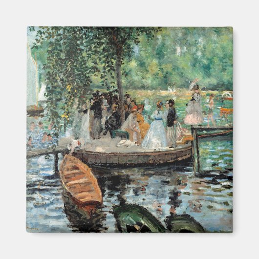 La Grenouillère Auguste Renoir Magnet (Vorne)