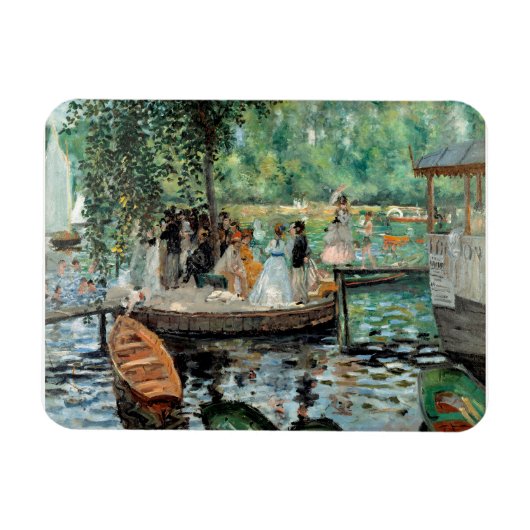 La Grenouillère Auguste Renoir Magnet (Horizontal)