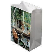 La Grenouillère Auguste Renoir Mittlere Geschenktüte (Rückseite Schrägansicht)