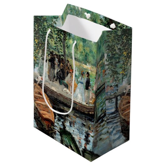 La Grenouillère Auguste Renoir Mittlere Geschenktüte (Vorderseite Schrägansicht)