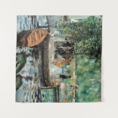 La Grenouillère Auguste Renoir Wandteppich (Vorderseite (Horizontal))