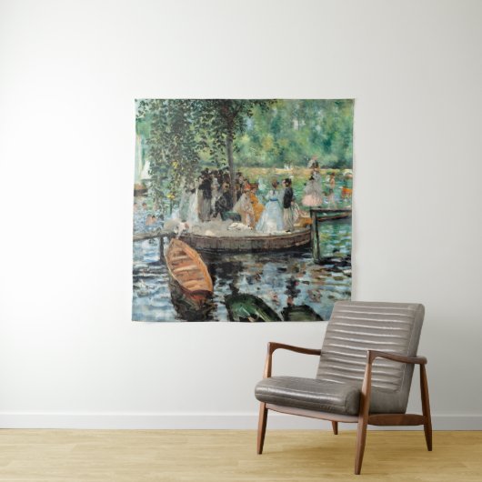 La Grenouillère Auguste Renoir Wandteppich (Beispiel)