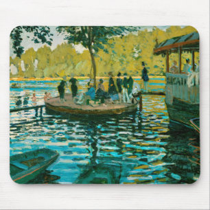 La Grenouillere - Claude Monet - 1869 Mousepad
