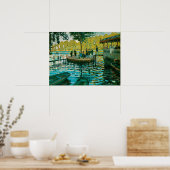La Grenouillere - Claude Monet - 1869 Poster (Küche)