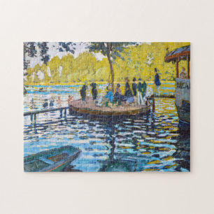 La Grenouillere Claude Monet Kunstmalerei Puzzle
