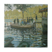 La Grenouillere Claude Monets | Fliese (Vorderseite)