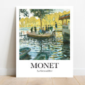 La Grenouillère von Claude Monet Poster