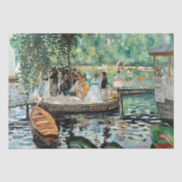 La Grenouillere von Renoir, Shabby Chic Seidenpapier