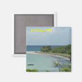 La Guadeloupe Magnet (Vorderseite/Rückseite)