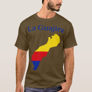 La Guajira Department Map Kolumbien T-Shirt
