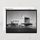 La Guardia Airport, Queens, NY Postkarte (Vorne/Hinten)