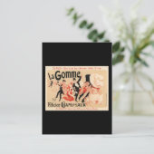La Gummi Postkarte (Stehend Vorderseite)
