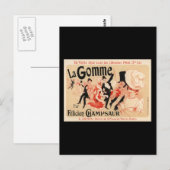 La Gummi Postkarte (Vorne/Hinten)