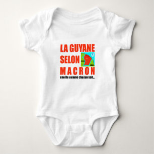 La Guyane selon Macron est une île Baby Strampler