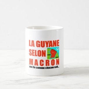La Guyane selon Macron est une île Kaffeetasse