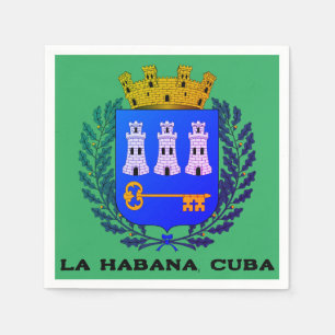 La Habana, Kuba, Havanna, Kuba (kubanische Hauptst Serviette