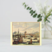 La Habana, Kuba, mit VOC Amsterdam Postkarte (Stehend Vorderseite)