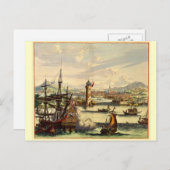 La Habana, Kuba, mit VOC Amsterdam Postkarte (Vorne/Hinten)