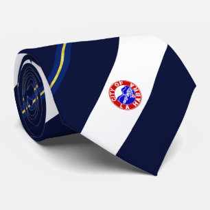 La Habra (Kalifornien) Stadtflagge Neck Tie Krawatte