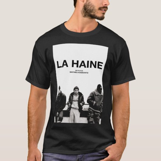 La Haine Poster Film Poster T-Shirt (Vorderseite)