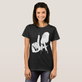 LA Hands Hexe Original Los Angeles Hand Sign Hall T-Shirt (Vorne ganz)
