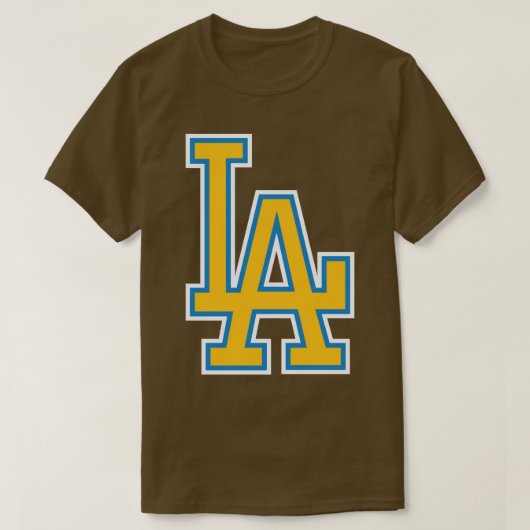 LA Hellblau T-Shirt (Design vorne)