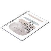 La ilaha illa Allah Arabic Calligraphy – Minimal Notizblock (Linke Seite)