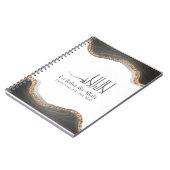 La ilaha illa-ALLAH Shahada Moderne arabische call Notizblock (Linke Seite)