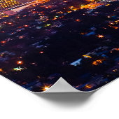 LA in der Nacht Poster (Ecke)