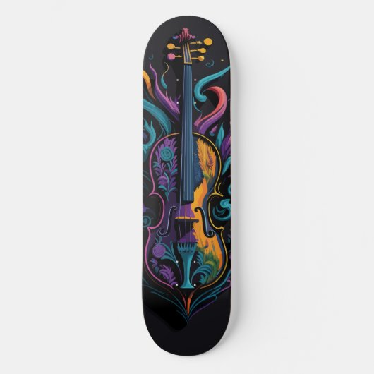 La Intensidad del Violín Skateboard (Vorderseite)