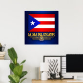 La Isla del Encanto Poster (Heimbüro)