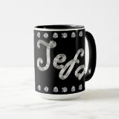 La Jefa Bling Tasse (VorderseiteRechts)