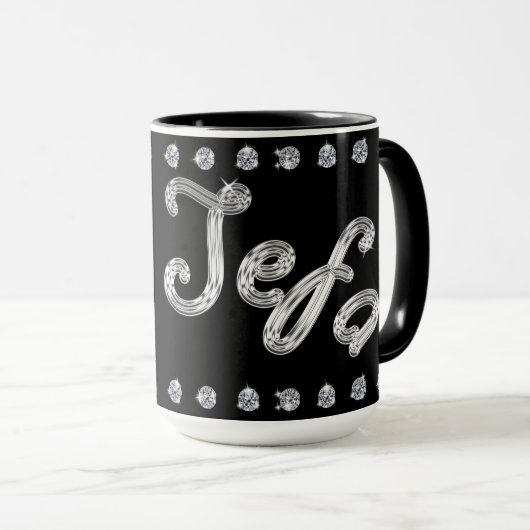 La Jefa Bling Tasse (VorderseiteRechts)