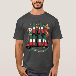 La Jefa Cinco de Mayo Lustige Meican Mama Mutterta T-Shirt